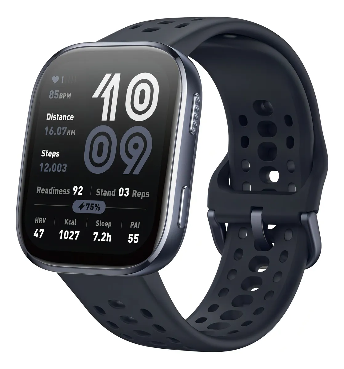 Smartwatch Amazfit Bip 6 Amoled 1,97 Gps Bluetooth Calls 5 Atm preto