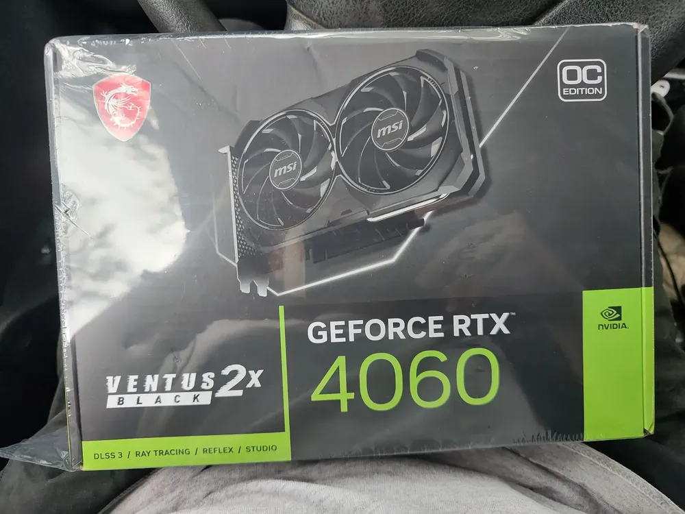 Placa de vídeo Nvidia MSI Ventus 2X GeForce RTX 40 Series RTX 4060