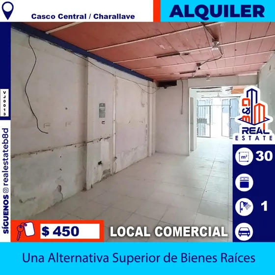 Local  En  Alquiler  Casco Central - Charallave
