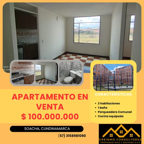 Venta Apartamento En Soacha, Cundinamarca, Colombia