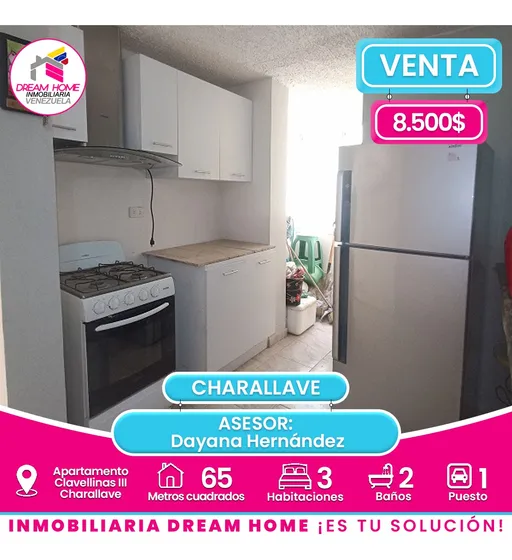 Apartamento En Venta Clavellinas Iii, Las Juajuitas  Charallave