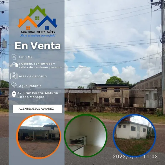Se Vende Galpon En La Avenida Cruz Peraza Zona Oeste 