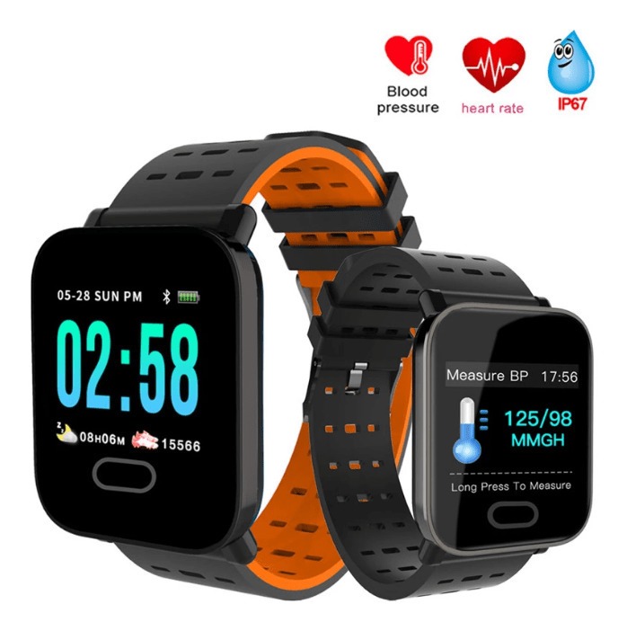 Relogio Smartwatch Inteligente A6 Corrida Batimentos Android | Mercado Livre