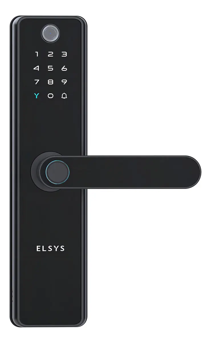 Fechadura Digital Elsys Fechadura Digital De Embutir Esf-de51001 Sax Cor Preta - Avaliação e Oferta Oficial