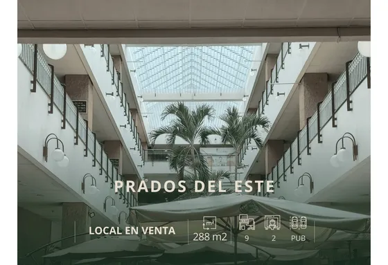 Prados Del Este. Local Venta. 288 Mt2 + Terraza