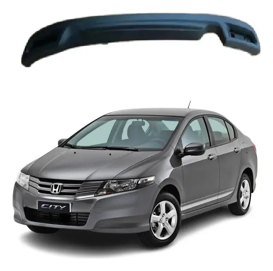 Guarnição Inferio Spoiler Parachoque Tras Honda City 2013 14