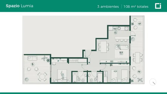 Departamento Amplio Y Moderno Con Amenities Exclusivos