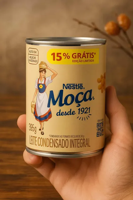 Leite Condensado Moça 395g Nestle 1 Unidade