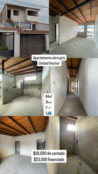 Yr Apartamento En Obra Gris Con Financiamiento 