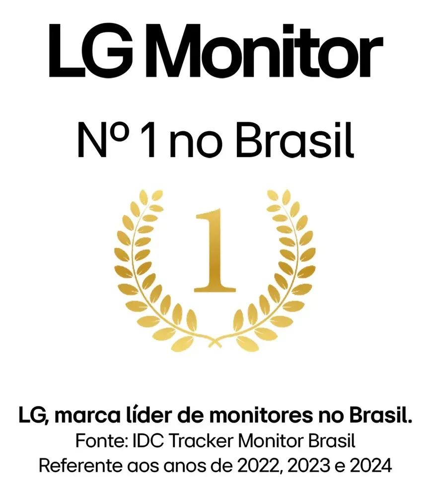 Monitor Gamer LG Ultragear 24 24gs60f-b Ips Full Hd 180hz 1ms (gtg) Nvidia® G-sync® Amd Freesync Hdr10 Srgb 99% Hdmi Displayport Preto 127/220v