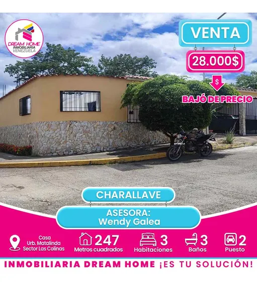 Casa En Venta  Urb. Matalinda  Sector Las Colinas - Charallave