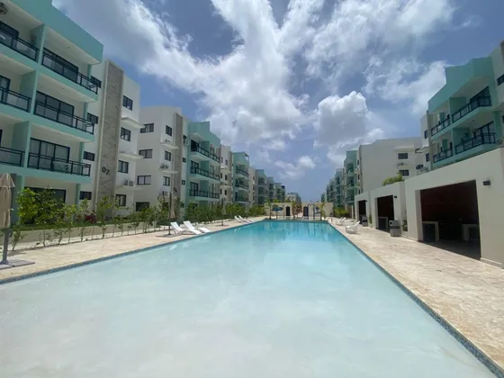 Apartamento En Alquiler En Epic Residences, Bávaro, Punta Cana, 70m2, 2 Hab. 1 Parqueo, Zona Tranquila Con Todas Las Comodidades Que Ofrece, Seguridad, Ubicacion, Ideal Para Vivir Y Disfrutar De Paz.