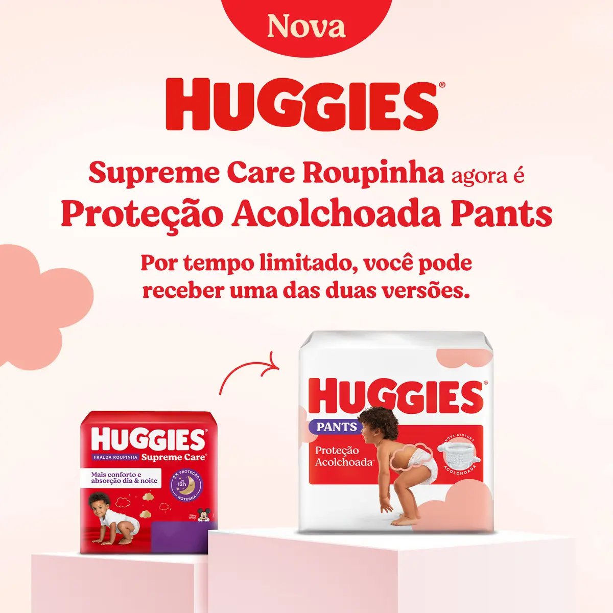 Huggies Fralda Pants Roupinha Proteção Acolchoada XG - 64 Un