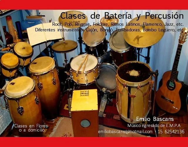 Clases De Batería Y Percusión En Zona Flores Y Online