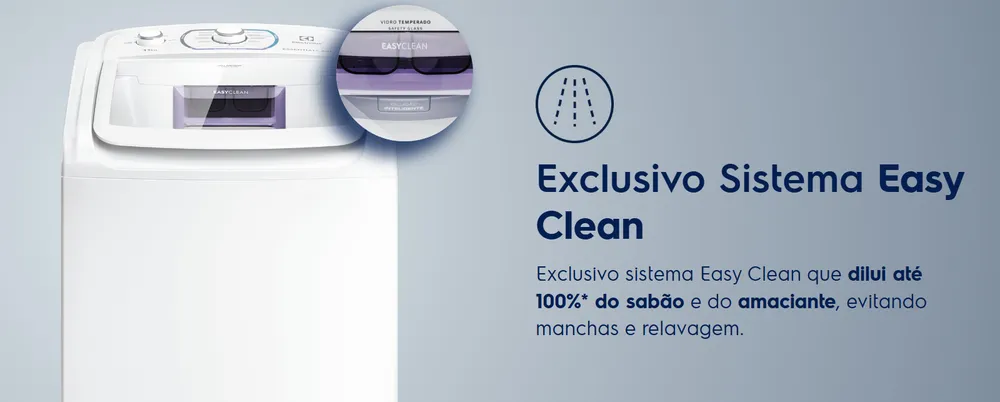 Painel da Máquina de Lavar Electrolux 11kg Branca Essential Care