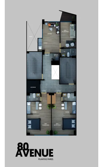 Vendo   Apartaestudios En Planos Con Reglamentacion Hotelera