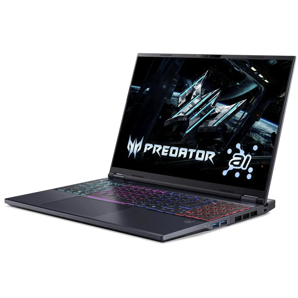 Notebook Gamer Predator Helios Neo 16 Phn16-73-76tf Com Ia Intel® Core Ultra 7 255hx 16gb 512ssd Rtx5070 Wqxga 16 Preto