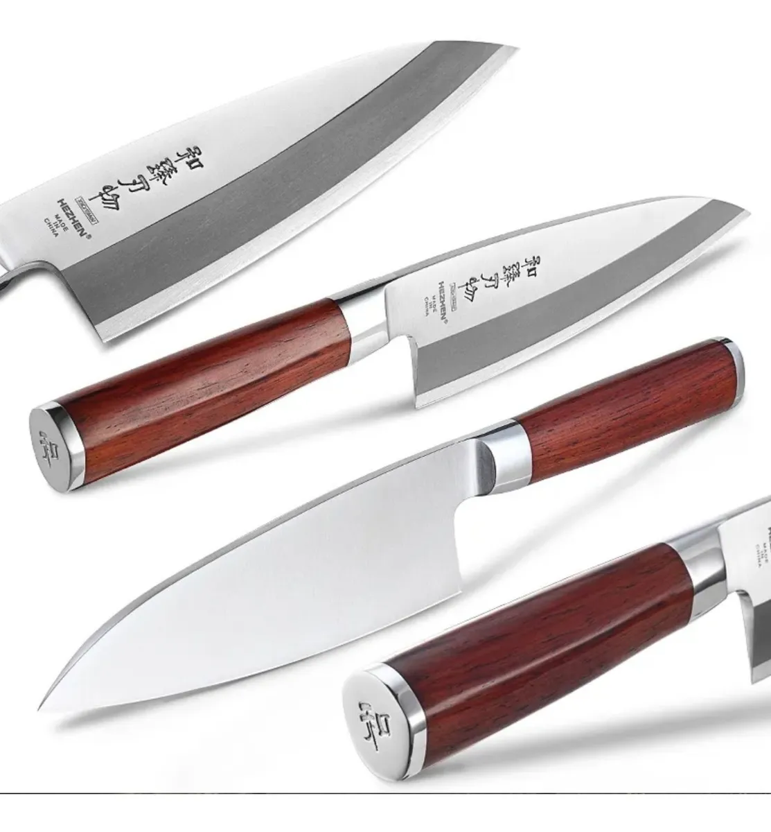 Imagem 2 de 6 de Faca Profissional Sushi Sashimi Lamina 20 Cm Aço Inox- C/nfe