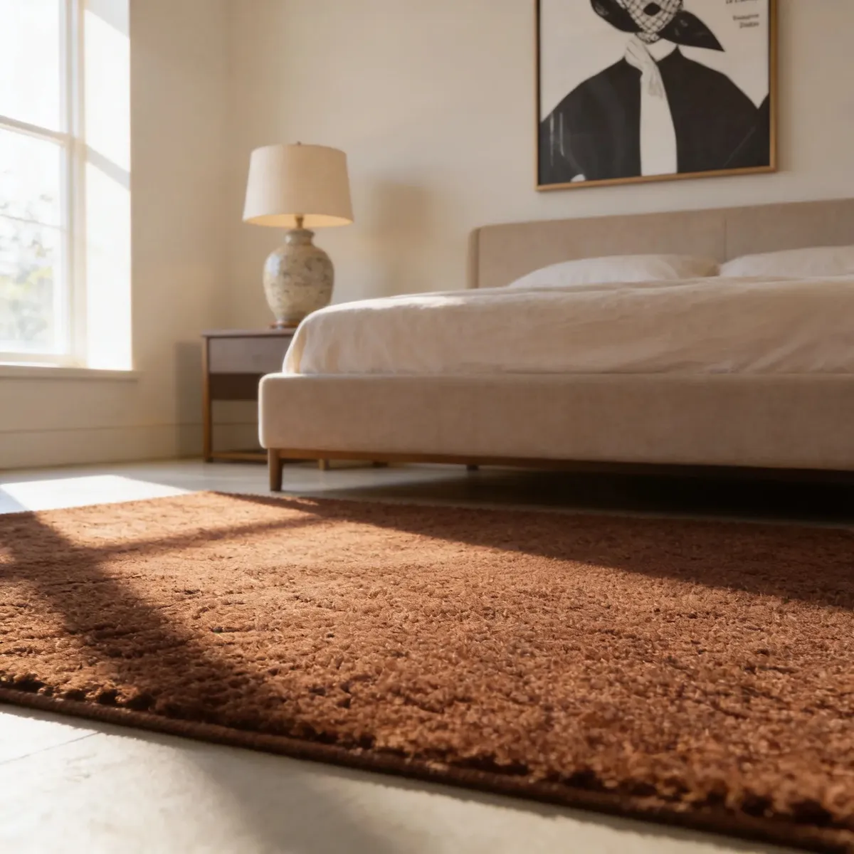 Tapete Classic Peludo Sala Quarto 1,50x2,00m Cores Oásis