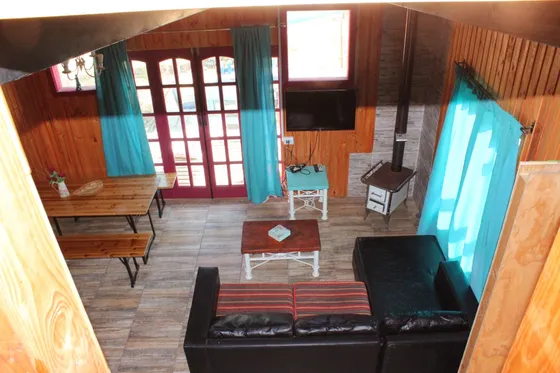 Cabaña 2 Dormitorios 1 1/2 Baños En Parcela 