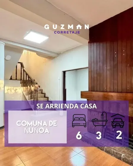 Casa Comercial En Ñuñoa En Arriendo
