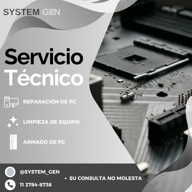 Servicio Técnico - Reparación/armado De Pc