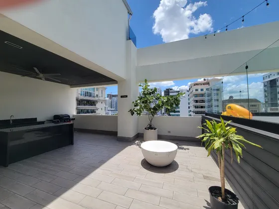 Foxpiantini | Bb312 - Apartamento En Alquiler En Serralles: 1 Habitación Sin Amueblar | $1000 Usd | Torre Moderna, Gimnasio, Frente A Starbucks Lincoln