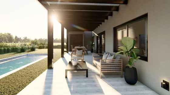 Casa Quinta 3 Ambientes En Barrancas De San Benito Country Club