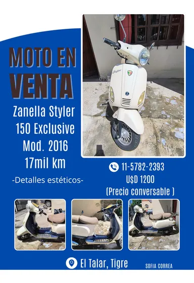 Zanella Styler 150 Exclusive