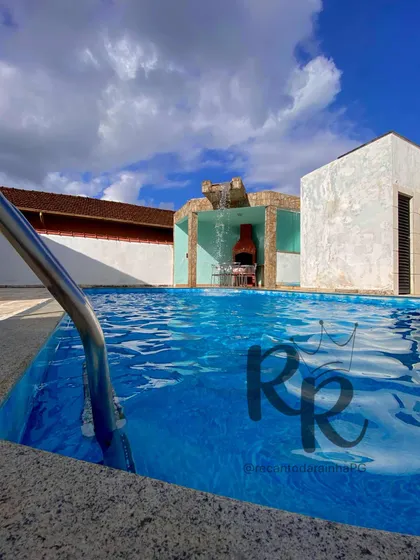 Casa C/ Piscina Grande A 3min Do Mar
