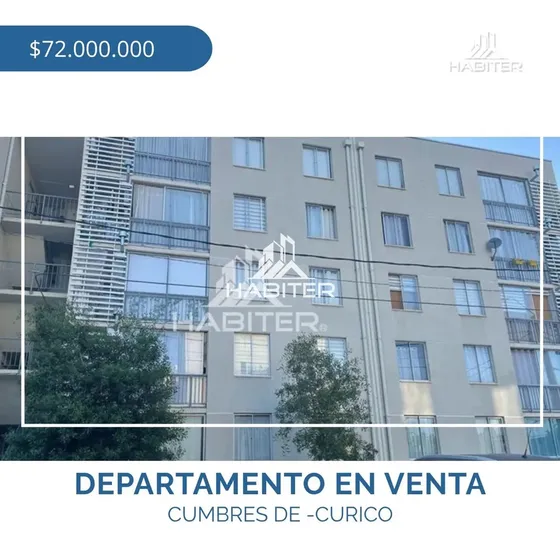 Departamento En Venta De 3 Dorm. En Curicó (35598)