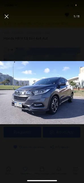 Honda Hr-v 1.8 Ex-l 4x4 Cvt