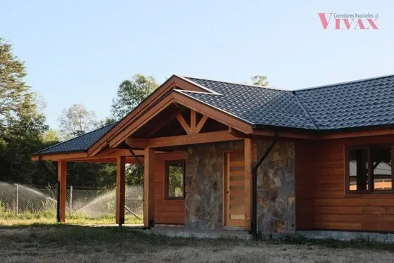 Parcela De 5.000m2, Casa Nueva De 150 M2, Sector Conquil