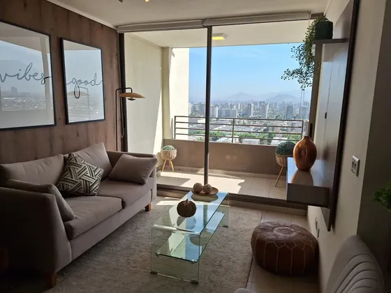 Arriendo Departamento 2d A Pasos De Metro Lo Ovalle.