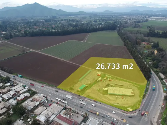 Terreno Esquina 3uf/m2 Av. Lonquén / Av. Calera De Tango