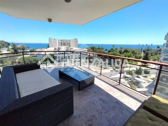 Depto En Venta 2d2b2e Más Pieza De Servicio. En Viña Del Mar