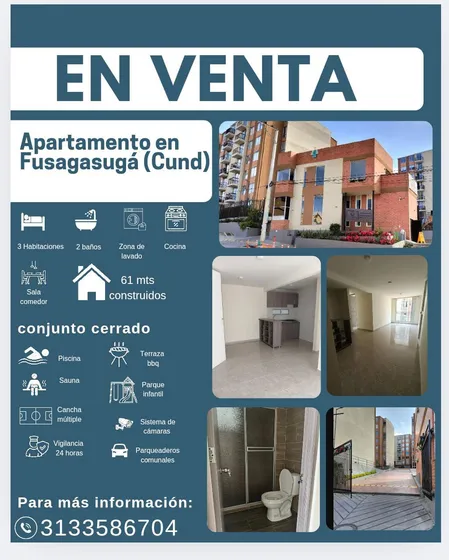 Se Vende Apartamento En Fusagasugá 