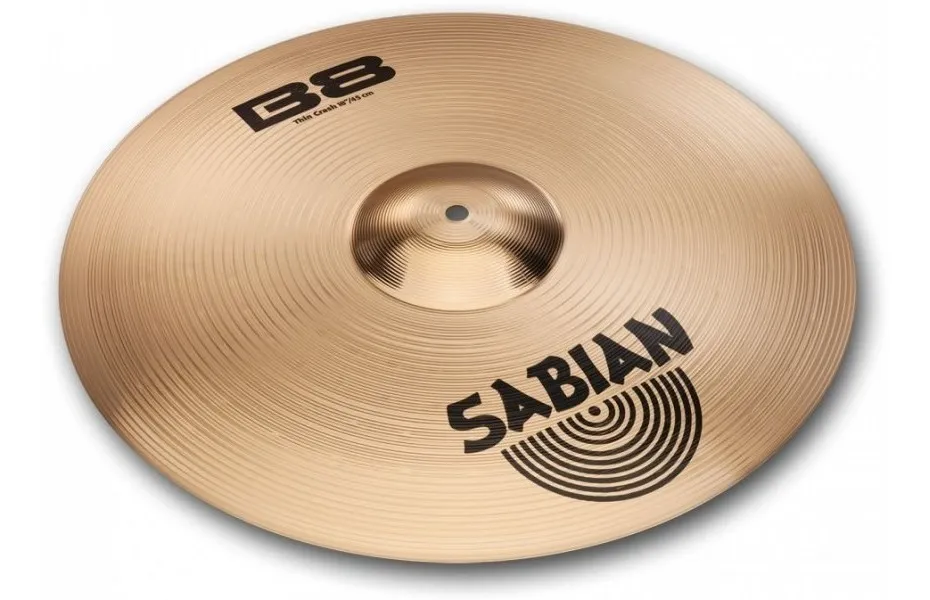 Imagen 1 de 3 de Platillo Sabian B8 Thin Crash 16 Sabian 41606 + Envio