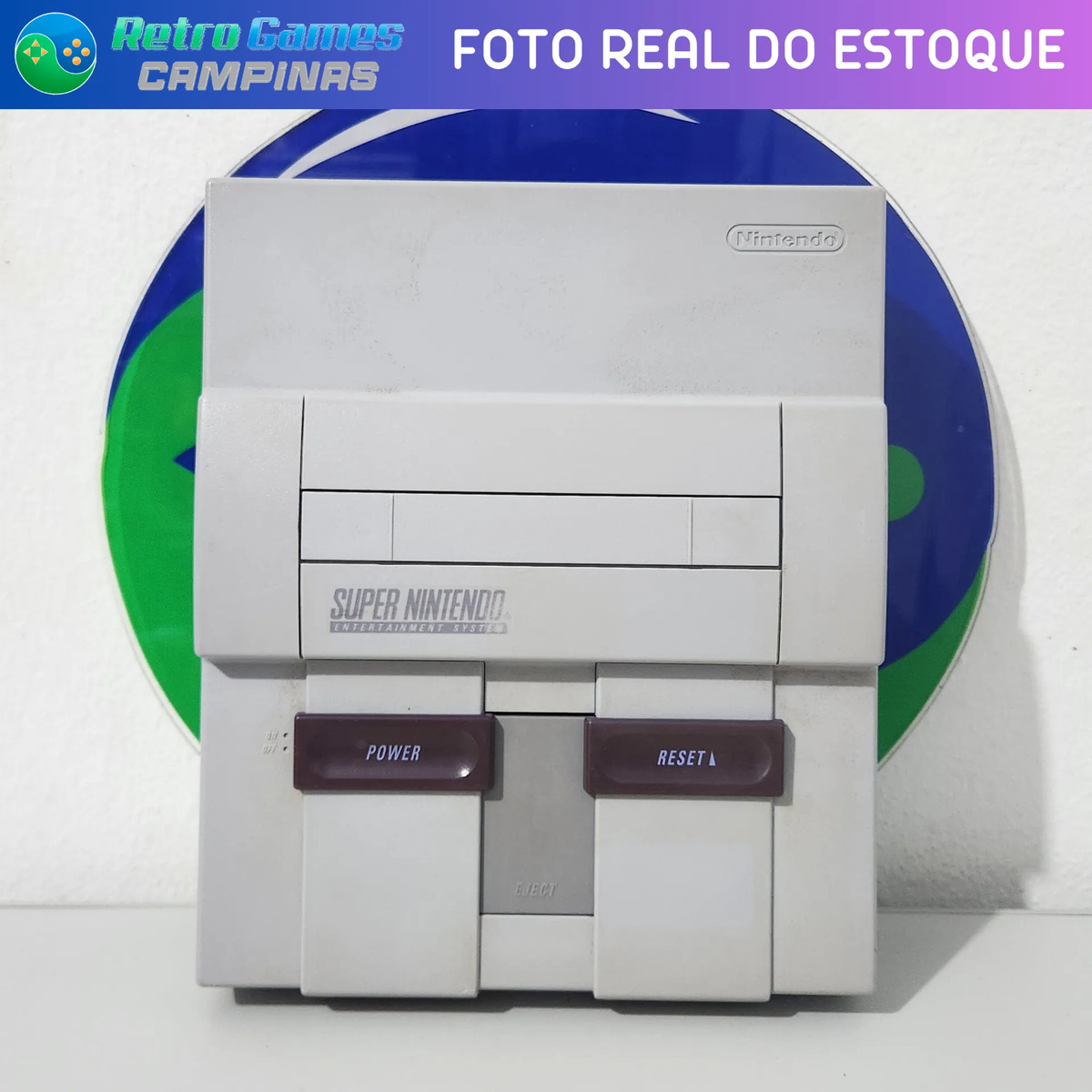Console Super Nintendo original SNES completo com fita