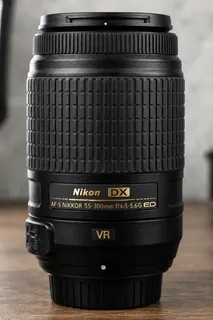 Lente Nikon 55 300mm | Mercado Livre