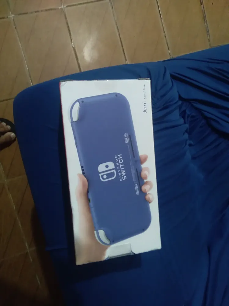 Nintendo Switch Lite 32GB Azul Turquesa Console Portátil com Tela