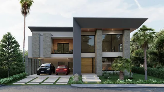 ¡magnífica Villa De Lujo En Punta Cana Village!