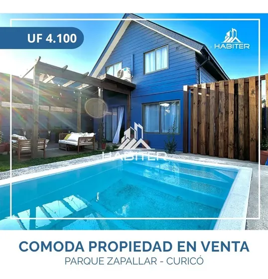 Comoda Casa En Venta, Zapallar Curicó