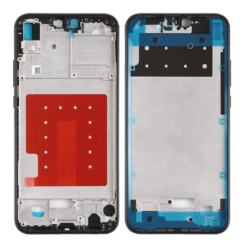 Vitre arrière de protection couvercle cache pour P20 Lite Nova 3E bleu Vitre arrière de protection couvercle cache pour P20 Lite Nova 3E bleu
