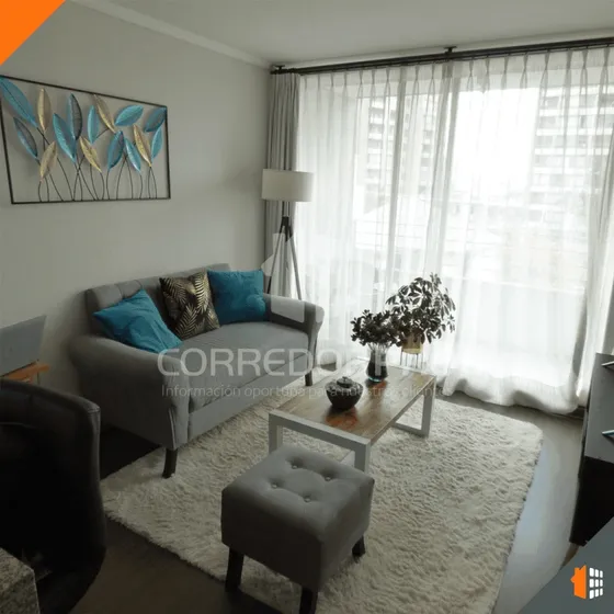 Se Arrienda Depto De 1d+1b+estc.+bodega. A Pasos De Av. Perú