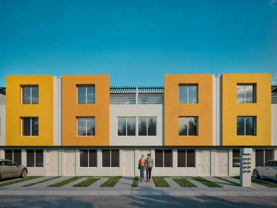 Casa Con Terraza, Con Cocina, Tres Recámaras.