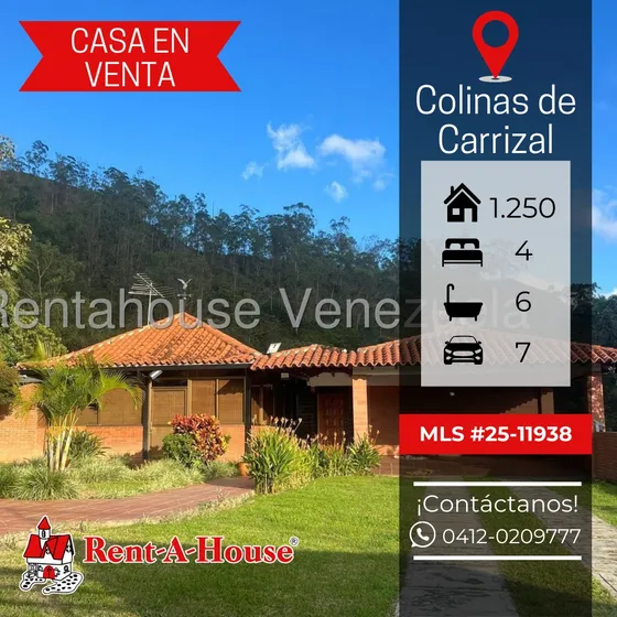 En Venta Amplia Y Maravillosa Casa En Colinas De Carrizal