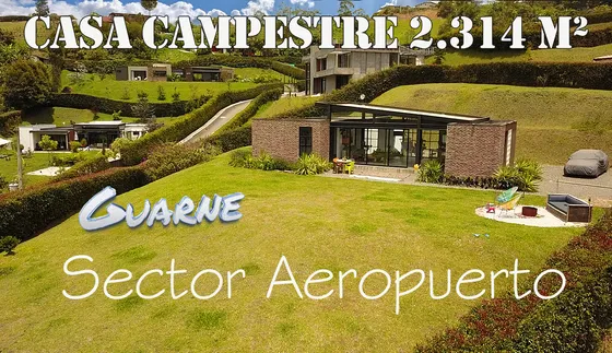 Casa Moderna En Condominio Campestre Oriente Antioqueño