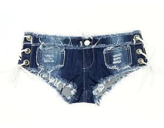 Short de mezclilla cacheteros sale