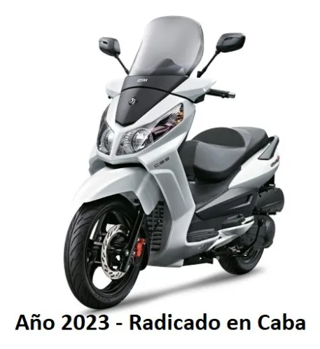 Sym Citycom 300i Scooter 2023 (único Dueño) Con Alarma 